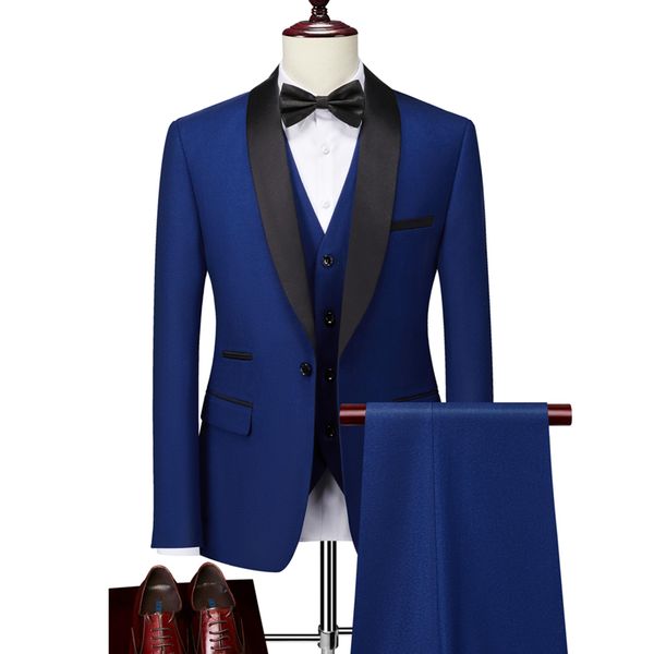 blazers men high end business slim thick color 3 piece suit set coat vest pants / wedding banquet gentleman blazers jacket coat, White;black
blazers men high end business slim thick color 3 piece suit set coat vest pants / wedding banquet gentleman blazers jacket coat, White;black