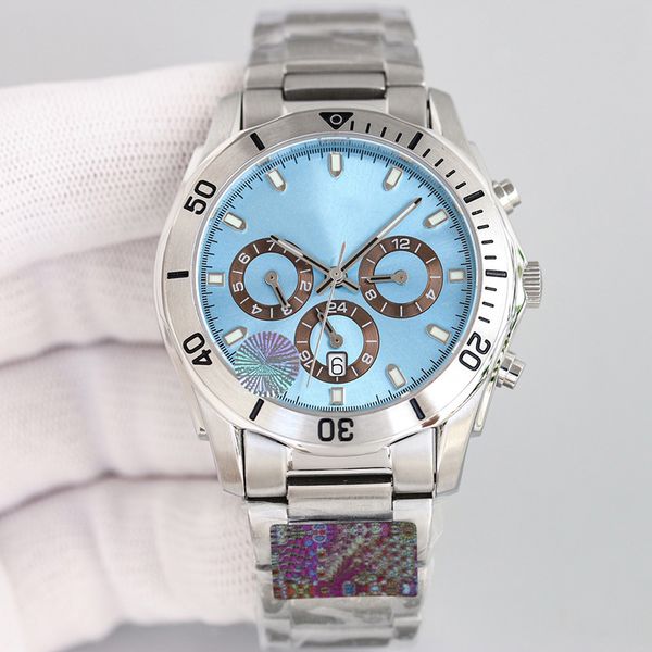 watch automatic mechanical men bracelet business sapphire wristwatch stainless steel wristband montre de luxe folding buckle 904l 3 circles, Slivery;brown
watch automatic mechanical men bracelet business sapphire wristwatch stainless steel wristband montre de luxe folding buckle 904l 3 circles, Slivery;brown