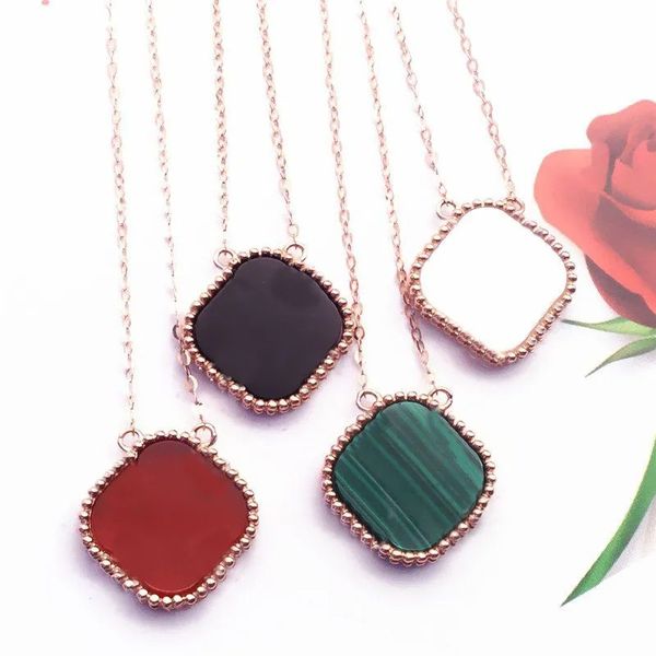 alhambras classic fashion pendant necklaces for women elegant cleef four leaf clover locket necklace choker chain designer jewelry 18k gold, Silver
alhambras classic fashion pendant necklaces for women elegant cleef four leaf clover locket necklace choker chain designer jewelry 18k gold, Silver
