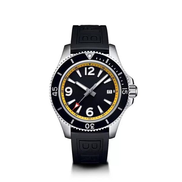 mens watch stainless steel bezel automatic mechanical watches rubber stainless sapphire glass230p, Slivery;brown
mens watch stainless steel bezel automatic mechanical watches rubber stainless sapphire glass230p, Slivery;brown
