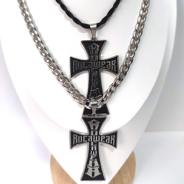 gothic cross trendy necklace personalized pendant punk fashion men's favorite classic cast carved totem black white cuban, Silver
gothic cross trendy necklace personalized pendant punk fashion men's favorite classic cast carved totem black white cuban, Silver