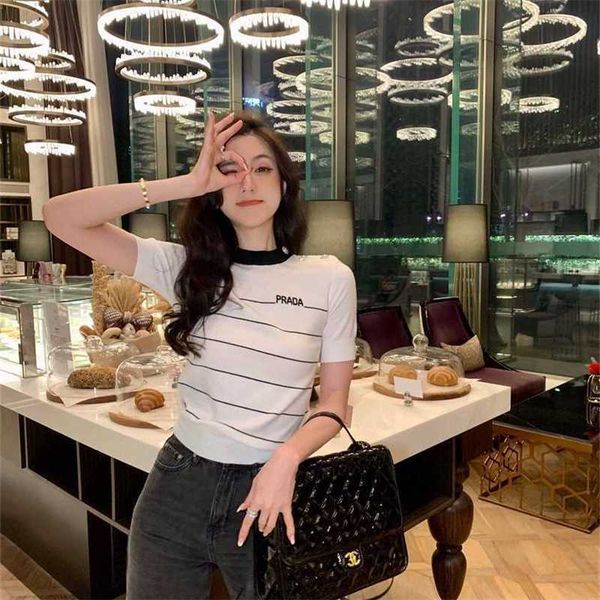 20% off family summer new fashion shoulder rhinestone button decoration temperament gentle versatile knitted short sleeves, White;black
20% off family summer new fashion shoulder rhinestone button decoration temperament gentle versatile knitted short sleeves, White;black