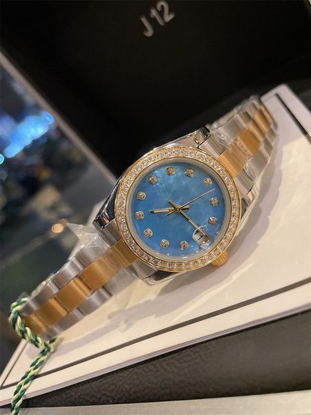 31mm women's watch 2023 drill luxury nail drill ring shell surface precision durable automatic mechanical, Slivery;golden
31mm women's watch 2023 drill luxury nail drill ring shell surface precision durable automatic mechanical, Slivery;golden