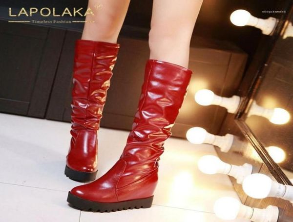 boots lapolaka 2021 fashion large size 43 platform knee high woman shoes wedge heels slip on autumn winter female17881969, Black
boots lapolaka 2021 fashion large size 43 platform knee high woman shoes wedge heels slip on autumn winter female17881969, Black