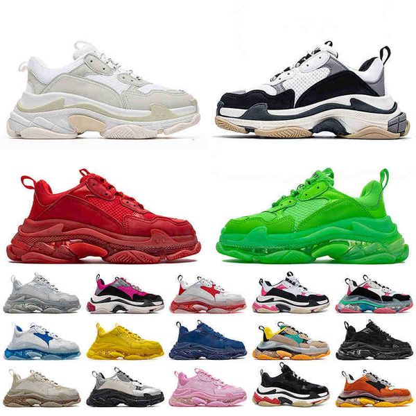 2021 triple s womens mens designer shoes platform casual sneakers crystal bottoms vintage paris 17fw triples flat clear sole loafers luxury
2021 triple s womens mens designer shoes platform casual sneakers crystal bottoms vintage paris 17fw triples flat clear sole loafers luxury