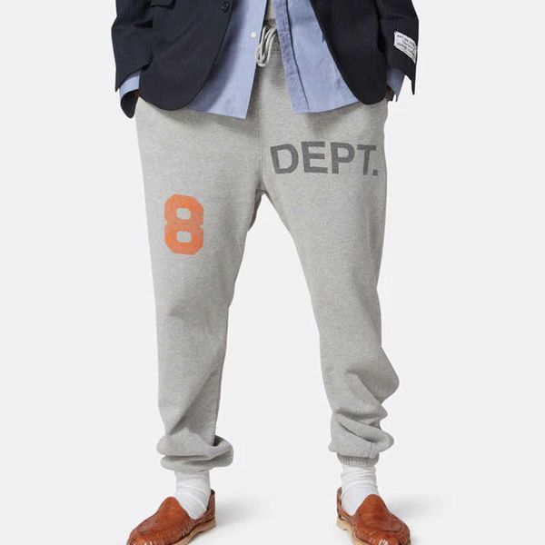 men's pants gallerss dept alphanumeric 8 printed elastic band loose loop sports casual galleries sweatpants50y7, Black
men's pants gallerss dept alphanumeric 8 printed elastic band loose loop sports casual galleries sweatpants50y7, Black