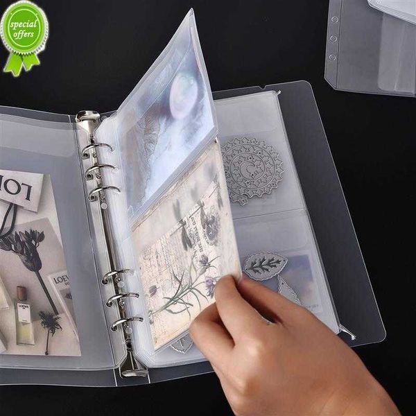 new 1/5/10pcs a5 6-hole strap storage clip and storage bag scrapbook cutting die storage organizing sticker storage transparent bag
new 1/5/10pcs a5 6-hole strap storage clip and storage bag scrapbook cutting die storage organizing sticker storage transparent bag