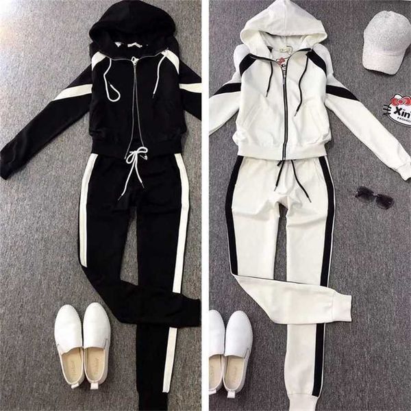 24% off leisure pure cotton sportswear set for women's autumn bat sleeve two-piece loose fitting large size trend, White
24% off leisure pure cotton sportswear set for women's autumn bat sleeve two-piece loose fitting large size trend, White