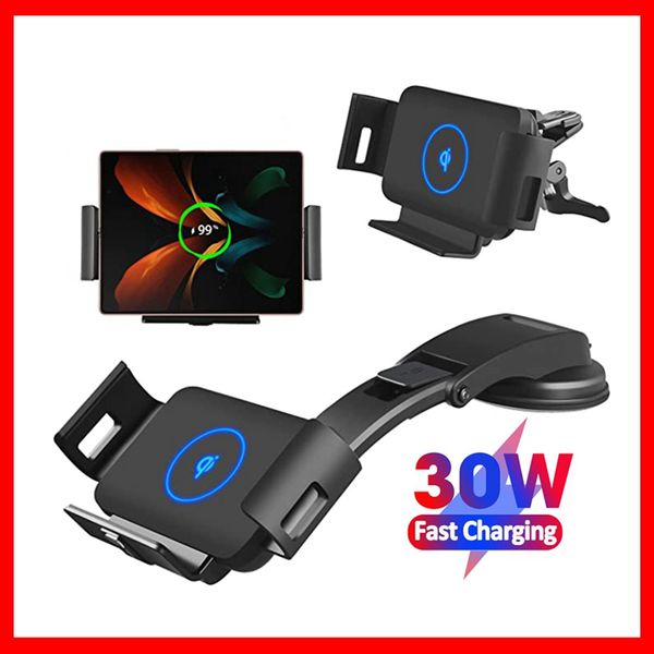 30w car wireless charger fold screen dual coil qi fast phone holder mount charging station for samsung galaxy fold 4 3 2 iphone car-charge c
30w car wireless charger fold screen dual coil qi fast phone holder mount charging station for samsung galaxy fold 4 3 2 iphone car-charge c