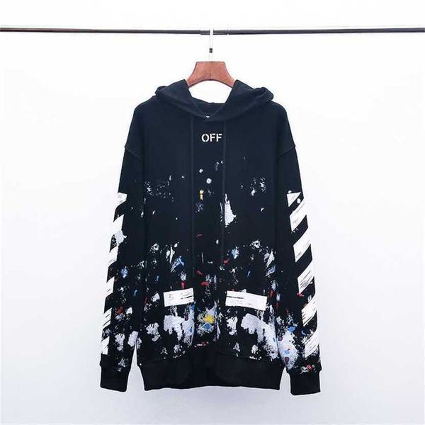 24% off chaopai autumn winter fireworks speckled graffiti hooded sweater for men and women, Black
24% off chaopai autumn winter fireworks speckled graffiti hooded sweater for men and women, Black
