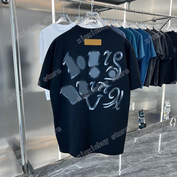xinxinbuy men designer tee t shirt paris hand painted graffiti letters short sleeve cotton women red white black xs-2xl342w, Black;brown
xinxinbuy men designer tee t shirt paris hand painted graffiti letters short sleeve cotton women red white black xs-2xl342w, Black;brown