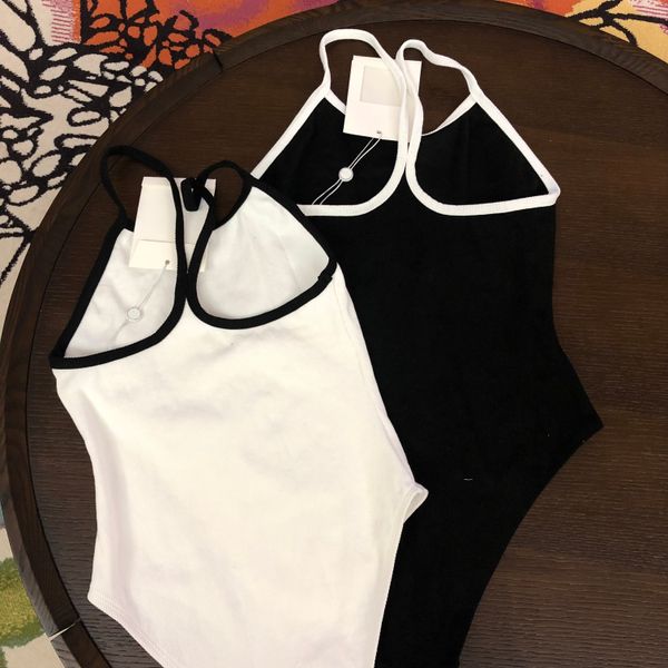 619s en's swimwear designer bikini swimsuits 2023 solid ribbed women one piece swimsuit female high waist bathing suit summer beach wea, White;black
619s en's swimwear designer bikini swimsuits 2023 solid ribbed women one piece swimsuit female high waist bathing suit summer beach wea, White;black