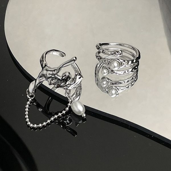 birthstone rings stackable rings gold engagement rings band chain personality pearl irregular high-class sense of fashion with retro-open ri, Silver
birthstone rings stackable rings gold engagement rings band chain personality pearl irregular high-class sense of fashion with retro-open ri, Silver