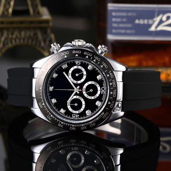 luxury classic mens watches brand men watch chronograph rubber strap satch 42mm dial wristwatches all sub-dials working fo246z, Slivery;brown
luxury classic mens watches brand men watch chronograph rubber strap satch 42mm dial wristwatches all sub-dials working fo246z, Slivery;brown