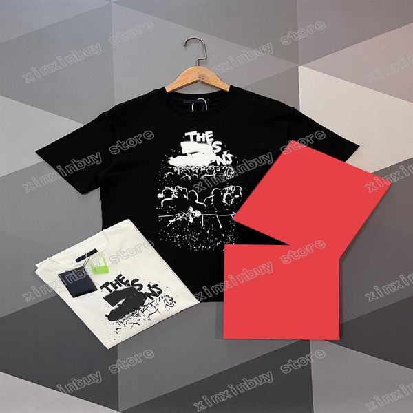 xinxinbuy men designer destroyed tee t shirt concert letters print short sleeve cotton women green white grey xs-l316u, Black;brown
xinxinbuy men designer destroyed tee t shirt concert letters print short sleeve cotton women green white grey xs-l316u, Black;brown