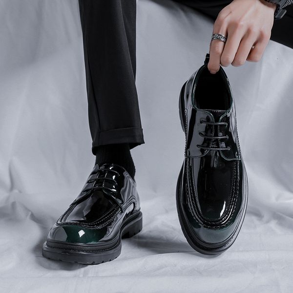 dress shoes patent leather mens luxury quality classic england trendy burgundy brogue business wedding sh 230422, Black
dress shoes patent leather mens luxury quality classic england trendy burgundy brogue business wedding sh 230422, Black