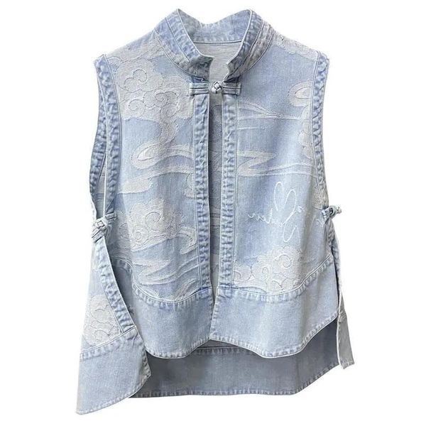 vests fashion denim vest women's 2022 net infrared wear loose summer thin section outer wear vest jacket female, Black;white
vests fashion denim vest women's 2022 net infrared wear loose summer thin section outer wear vest jacket female, Black;white