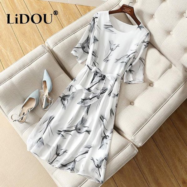 dresses summer autumn fashion temperament simple aesthetic dress women elegant design print vestidos de fiesta casual robe femme, Black;gray
dresses summer autumn fashion temperament simple aesthetic dress women elegant design print vestidos de fiesta casual robe femme, Black;gray