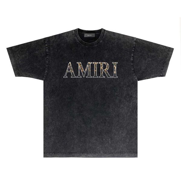 designer clothing tees tshirt amiiri 23ss summer new washed old big letter printing casual short sleeve men's style luxury streetwear f, White;black
designer clothing tees tshirt amiiri 23ss summer new washed old big letter printing casual short sleeve men's style luxury streetwear f, White;black