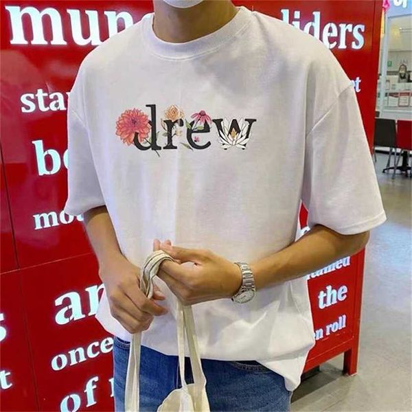 24% off drew bieber matching flower letter print half fashion versatile street loose men's and women's short sleeve t-shirt, White;black
24% off drew bieber matching flower letter print half fashion versatile street loose men's and women's short sleeve t-shirt, White;black