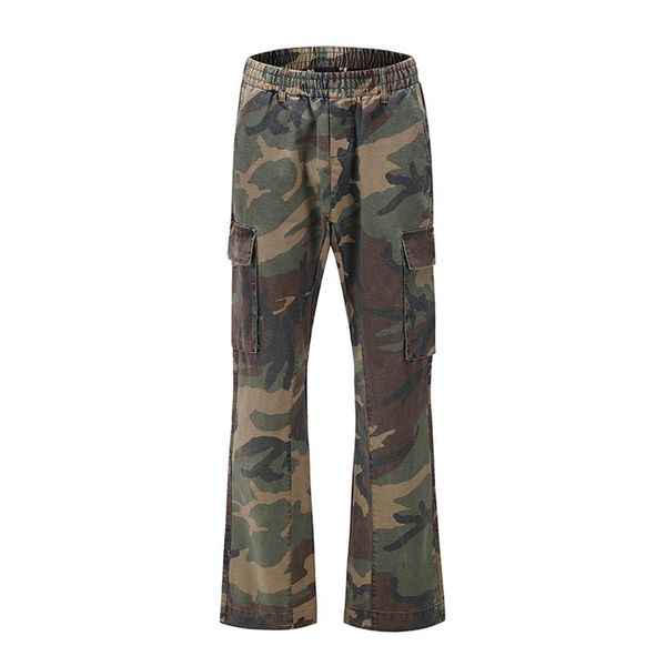 men's overalls camouflage casual trousers loose multi-pocket streetwear denim pants hip hop flare pants302n, Black;brown
men's overalls camouflage casual trousers loose multi-pocket streetwear denim pants hip hop flare pants302n, Black;brown
