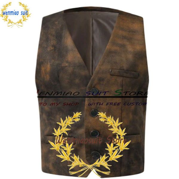 blazers men's suit vest suede summer vintage sleeveless jacket steampunk waistcoat malev neck tank top, White;black
blazers men's suit vest suede summer vintage sleeveless jacket steampunk waistcoat malev neck tank top, White;black