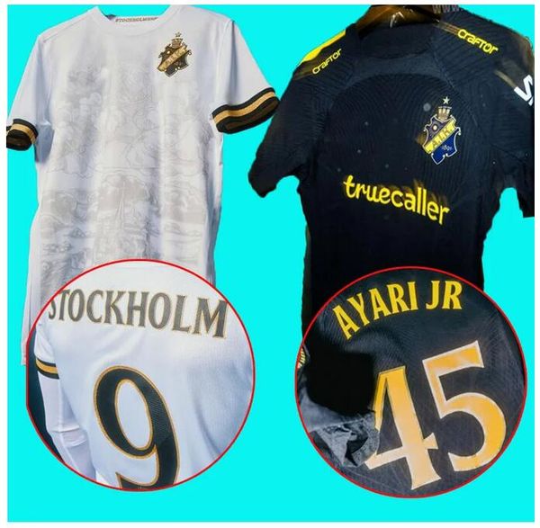 23 24 aik royal edition fotboll soccer jerseys 2022 2023 2024 home black golden papagiannopoulos rogic larsson tihi anniversary maillots foo, Black;yellow
23 24 aik royal edition fotboll soccer jerseys 2022 2023 2024 home black golden papagiannopoulos rogic larsson tihi anniversary maillots foo, Black;yellow