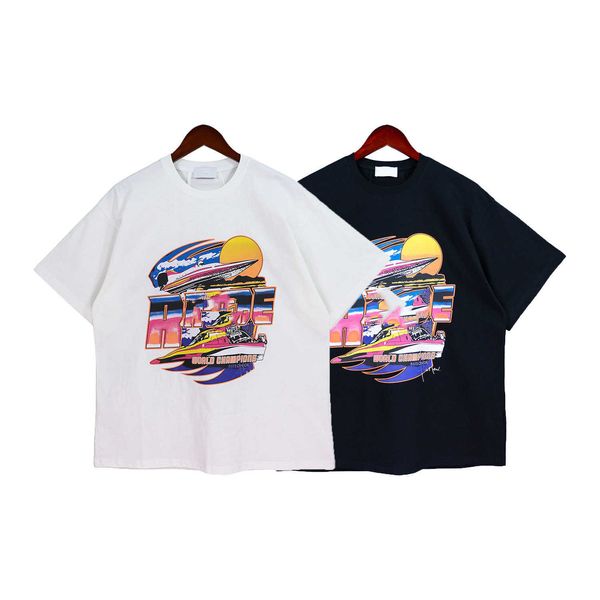 men and women t-shirtssummer american yacht champion print trendy street cotton loose relaxed round neck short sleeve t-shirt for men, White;black
men and women t-shirtssummer american yacht champion print trendy street cotton loose relaxed round neck short sleeve t-shirt for men, White;black