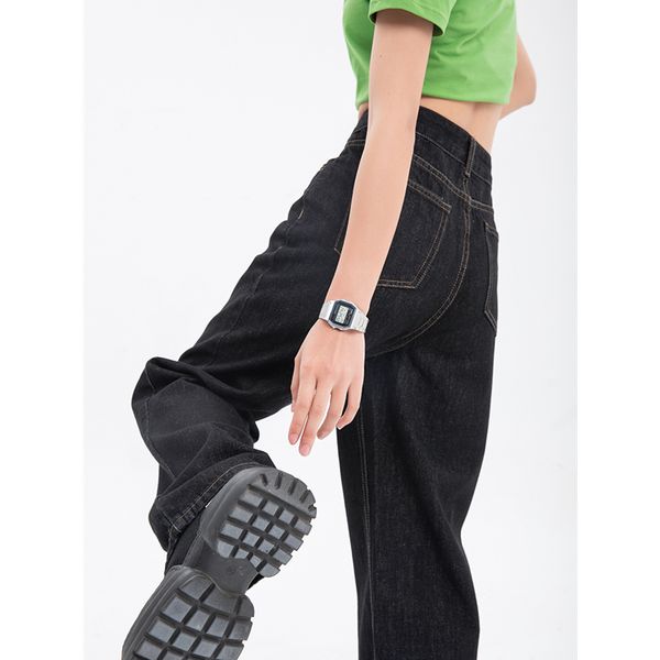 women's jeans woman's jeans high waist summer wide leg denim trouser baggy street chic design ladies casual black vintage straight, Blue
women's jeans woman's jeans high waist summer wide leg denim trouser baggy street chic design ladies casual black vintage straight, Blue