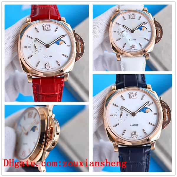 pam watches marina luminor due joker sports boss 2555 movement moon phase wristwatches luxury business brand mens leather strap watch d10010
pam watches marina luminor due joker sports boss 2555 movement moon phase wristwatches luxury business brand mens leather strap watch d10010