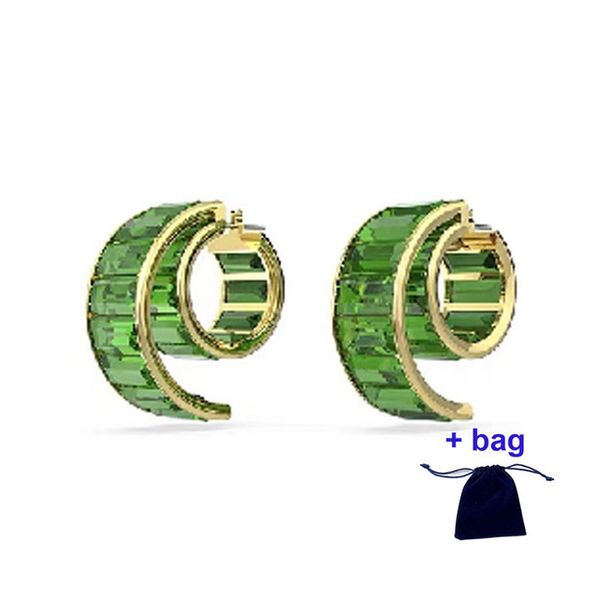 swa fashion charm earrings gema hoop earrings, mixed cuts, multicolored exquisite gift box ing, Golden
swa fashion charm earrings gema hoop earrings, mixed cuts, multicolored exquisite gift box ing, Golden