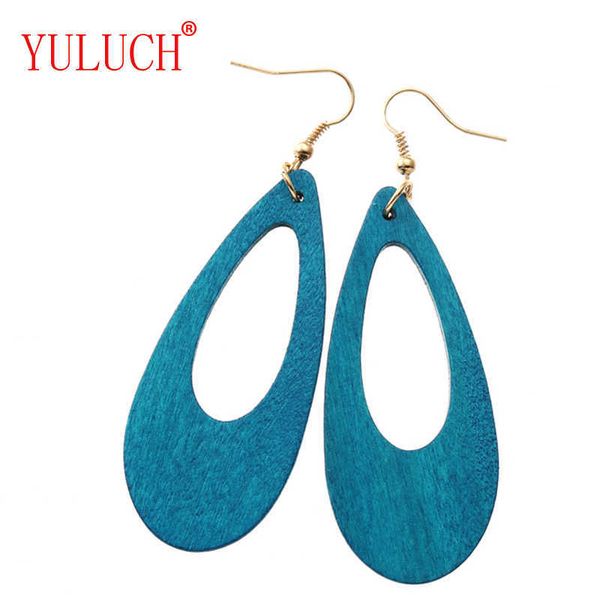 charm yuluch china natural wood 4 color drop art pendant earrings simple jewelry accessories for women's party holiday gifts w0422, Golden
charm yuluch china natural wood 4 color drop art pendant earrings simple jewelry accessories for women's party holiday gifts w0422, Golden