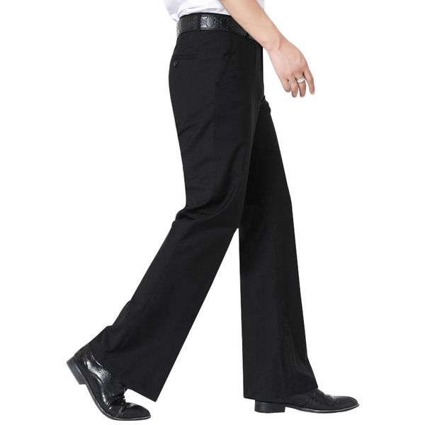 pants men flared boot cut trousers business casual classic office no ironing required elasticity black slim bottom formal suit pants
pants men flared boot cut trousers business casual classic office no ironing required elasticity black slim bottom formal suit pants