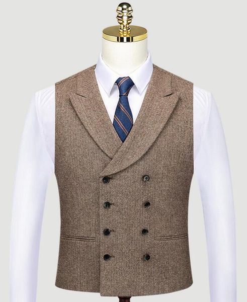 blazers men's double breasted slim vest wedding wool herringbone tweed groomsman vest men's suit party prom vest, White;black
blazers men's double breasted slim vest wedding wool herringbone tweed groomsman vest men's suit party prom vest, White;black