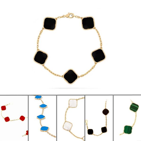 clover bracelet 18 style diamond four leaf bracelet designer for womens mens tennis chain bracelet exquisite design for stylish el1989, Golden;silver
clover bracelet 18 style diamond four leaf bracelet designer for womens mens tennis chain bracelet exquisite design for stylish el1989, Golden;silver
