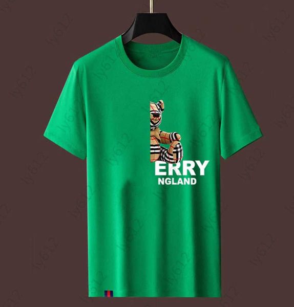summer designer mens t-shirts clothes green anti-wrinkle luxury fashion brand plaid striped bear pattern printed cotton round neck short sle, White;black
summer designer mens t-shirts clothes green anti-wrinkle luxury fashion brand plaid striped bear pattern printed cotton round neck short sle, White;black