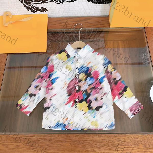2023ss designer girls blouse t shirts brand children high end boys shirts flower printing shirts size 110-160cm, Blue
2023ss designer girls blouse t shirts brand children high end boys shirts flower printing shirts size 110-160cm, Blue