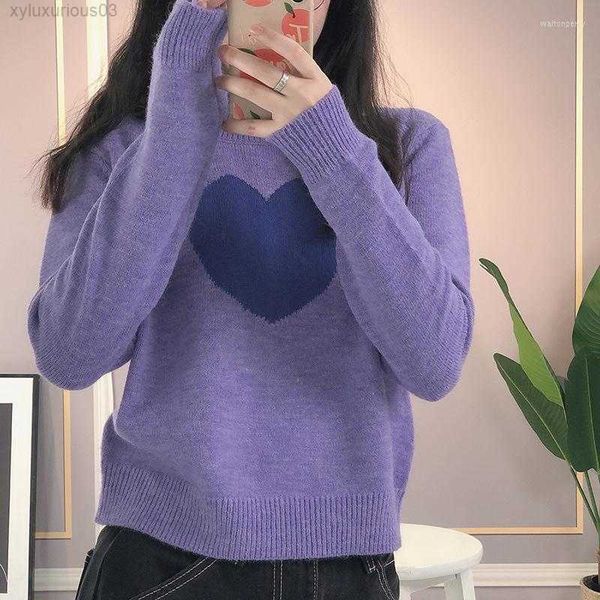 women's sweaters women cute all-match casual pullovers fashion streetwear purple love heart leisure mohair long sleeve o-neck jumpers, Black
women's sweaters women cute all-match casual pullovers fashion streetwear purple love heart leisure mohair long sleeve o-neck jumpers, Black