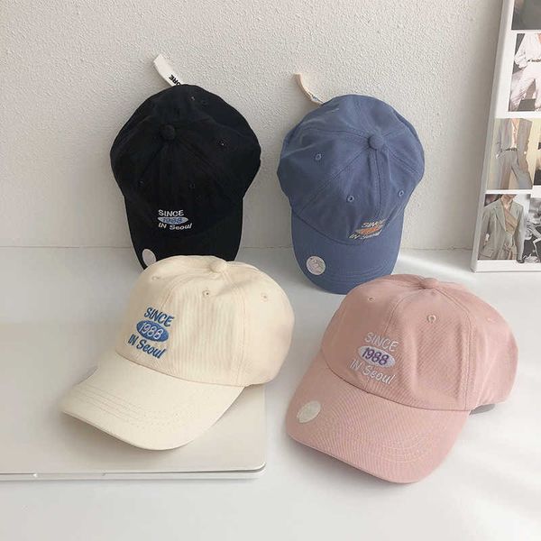 s children's baseball four seasons all-match protection peaked cap baby boy girl outdoor casual letter sun hats adjustable p230424, Yellow
s children's baseball four seasons all-match protection peaked cap baby boy girl outdoor casual letter sun hats adjustable p230424, Yellow
