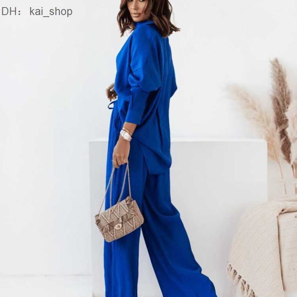 piece pants new product set solid long sleeve shirt casual lacing fashion 11, White
piece pants new product set solid long sleeve shirt casual lacing fashion 11, White