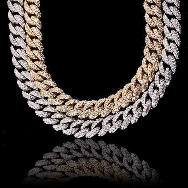 ale factory wholesale jewelry 10mm 14k 18k gold iced out cuban link kolye full diamond cz prong chain necklace, Silver
ale factory wholesale jewelry 10mm 14k 18k gold iced out cuban link kolye full diamond cz prong chain necklace, Silver