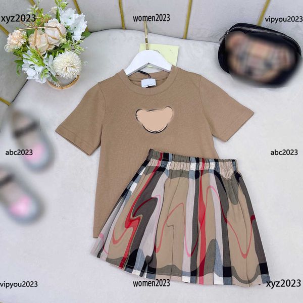 summer outdoors tracksuits designer kids clothes cute little bear print child sets baby 2pcs animal print t-shirt and short skirt, White
summer outdoors tracksuits designer kids clothes cute little bear print child sets baby 2pcs animal print t-shirt and short skirt, White