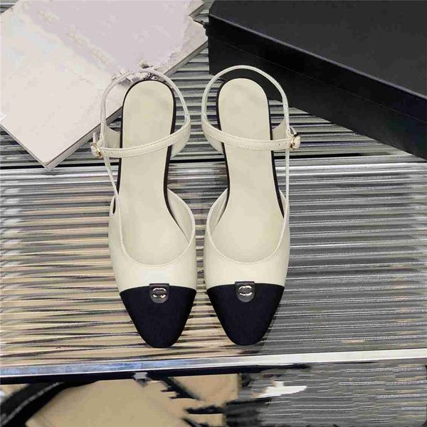 fashion dress shoes 2023 channel women leather high heel metal buckle letter logo wedding party business casual flat shoes 05-05, Black
fashion dress shoes 2023 channel women leather high heel metal buckle letter logo wedding party business casual flat shoes 05-05, Black