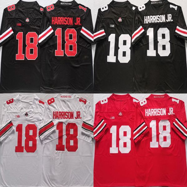 men college ohio state buckeyes white black red 18 marvin harrison jr. american football wear size stitched jersey mix order
men college ohio state buckeyes white black red 18 marvin harrison jr. american football wear size stitched jersey mix order