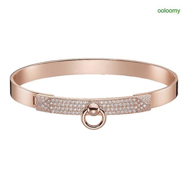 hemres designer bracelet gollier de chien men's and women's bracelet s925 sterling silver 18k gold plated diamond couple style, Black
hemres designer bracelet gollier de chien men's and women's bracelet s925 sterling silver 18k gold plated diamond couple style, Black