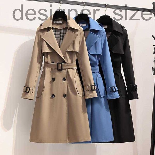 women's trench coats designers-4xl autumn fashion elegant belt coat women loose mid-length windbreaker female casual long tscx, Tan;black
women's trench coats designers-4xl autumn fashion elegant belt coat women loose mid-length windbreaker female casual long tscx, Tan;black