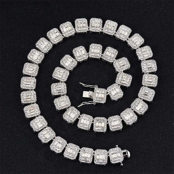 fashion cubic zirconia diamond iced out hip hop cuban link chain bracelet and necklace, Silver
fashion cubic zirconia diamond iced out hip hop cuban link chain bracelet and necklace, Silver