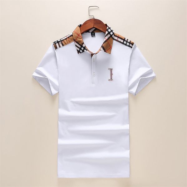 men and women designer polo shirt men's casual business fashion letter printed t-shirt high street men's polo shirt quality wholes, White;black
men and women designer polo shirt men's casual business fashion letter printed t-shirt high street men's polo shirt quality wholes, White;black
