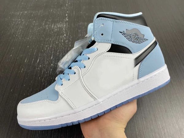 shoes handmade jumpman 1 mid shoes men women white ice blue black dv1308-104 womens sneakers 36-46
shoes handmade jumpman 1 mid shoes men women white ice blue black dv1308-104 womens sneakers 36-46