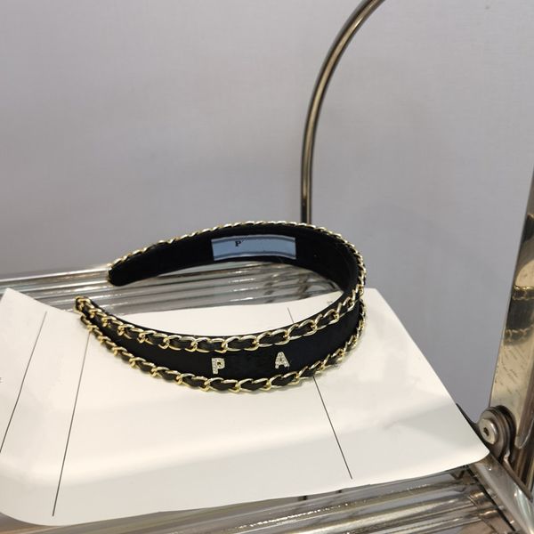 p brand designer headband for women girls hair bands steel chains luxurys headwraps gifts letters headwear hairband, Silver
p brand designer headband for women girls hair bands steel chains luxurys headwraps gifts letters headwear hairband, Silver